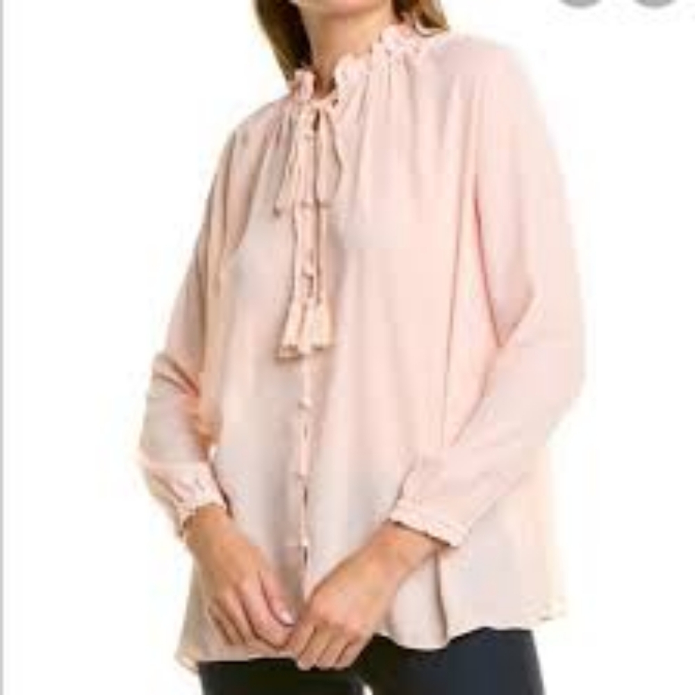 Maje chiffon blouse (size 3)